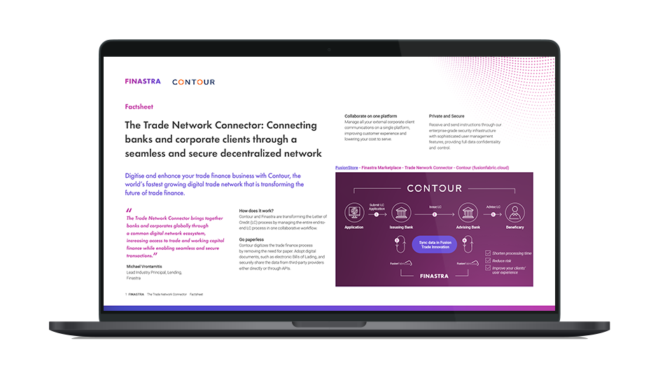 Trade Network Connector – Contour